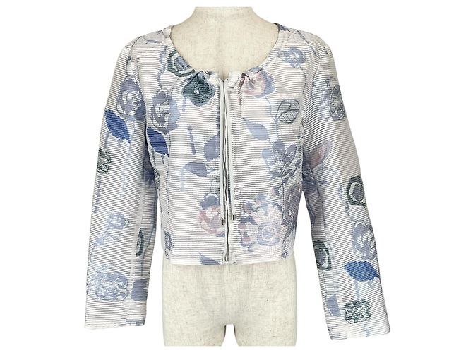 Giacca Floreale Emporio Armani Multicolore