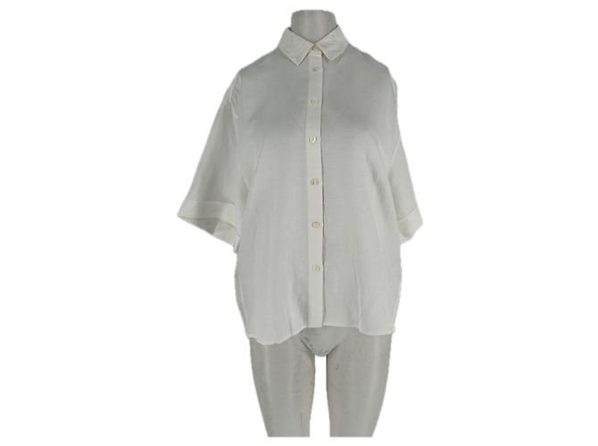 Anine Bing Camicia Bianca Bianco