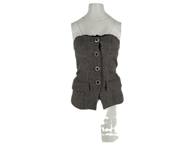 Autre Marque Top de lana gris ANDERSSON BELL