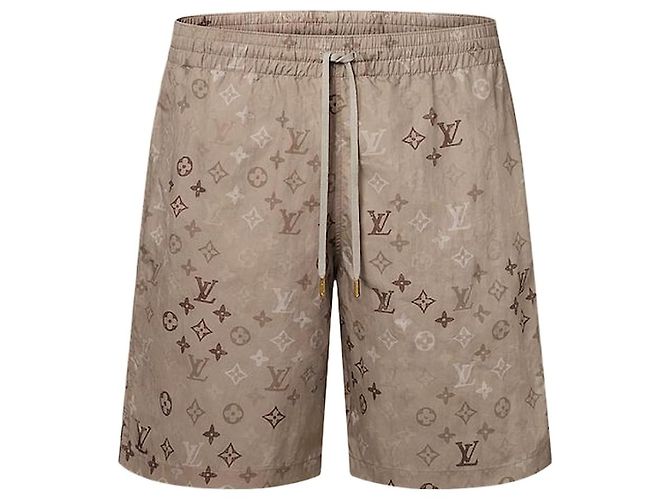 Louis Vuitton Monogram Swim Shorts Regular Fit Brown