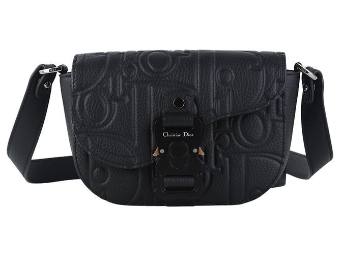 Dior Borsa a tracolla Gravity Saddle Mini Flap Nero
