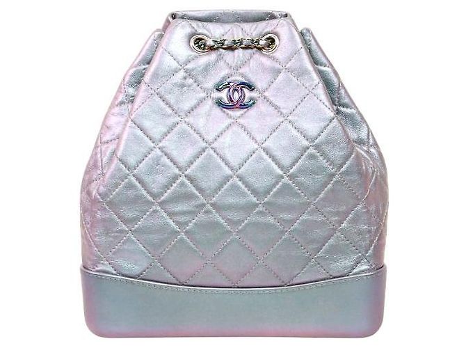 Chanel Iridescent Gabrielle Backpack Purple