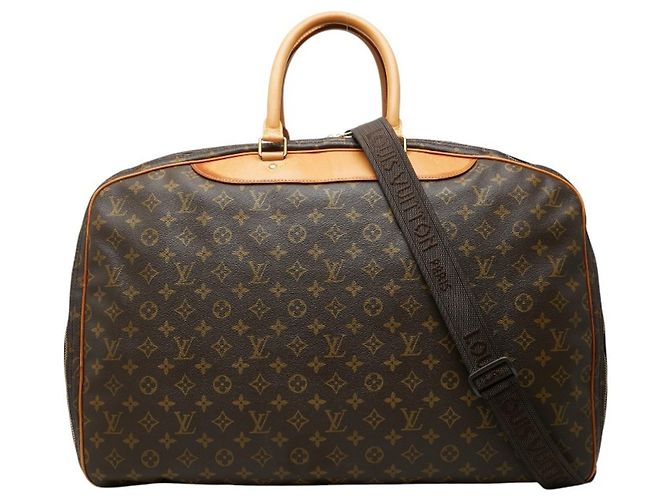 Borsa da viaggio Louis Vuitton Monogram Alizé en Poche Marrone