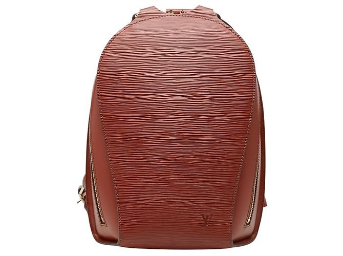 Mochila Louis Vuitton Epi Mabillon Marrom