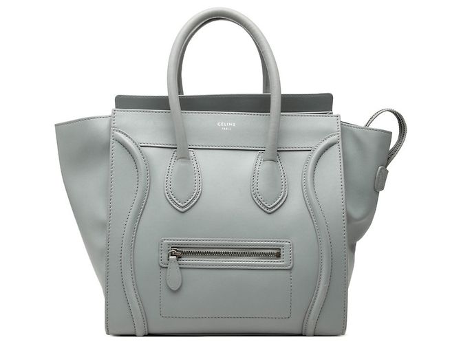 Céline mala de mão Celine Luggage Medium Shopper Marrom