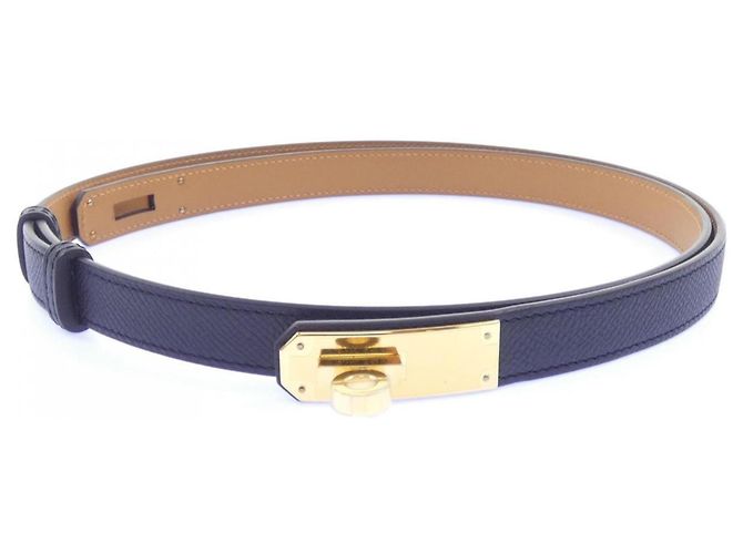 Hermès Hermes Kelly 18mm Belt Black