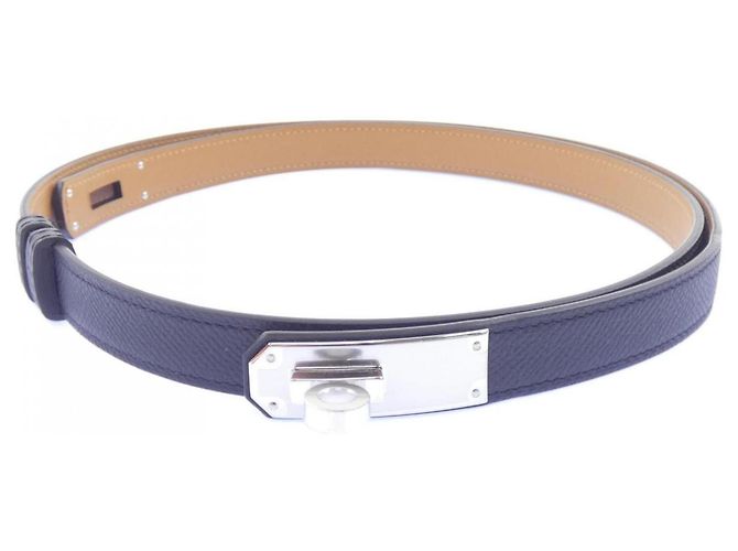 Hermès Cintura Hermes Kelly 18mm Nero