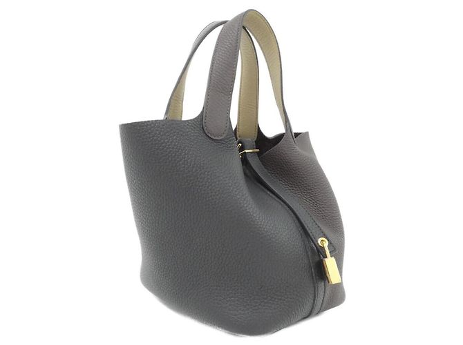 Hermès Sac à main Hermes Picotin Lock Casaque 2 PM Noir