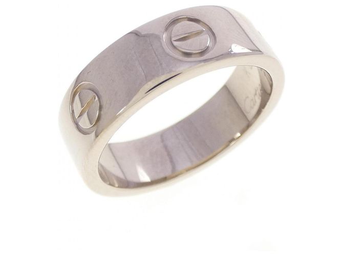 Cartier Love Ring in Weißgold