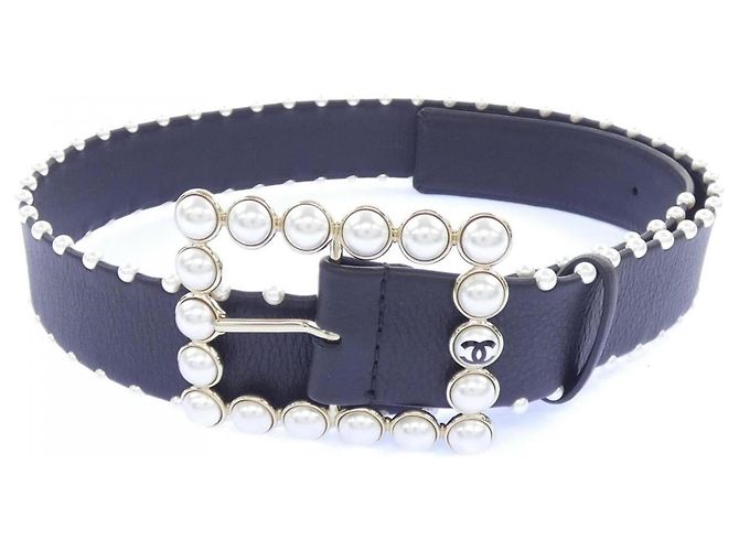 Chanel Standard Black Belt