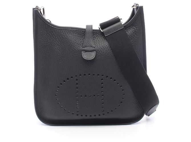 Hermès Borsa a tracolla Hermes Evelyne 3 Trois PM Nero
