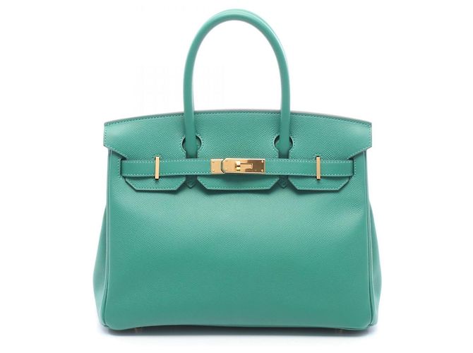 Hermès Bolsa Hermes Birkin 30 Verde