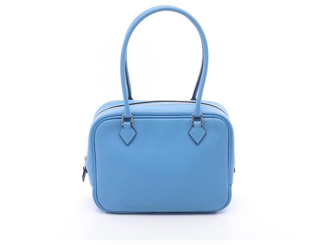Hermès Bolso Hermes Mini Plume 20 Azul