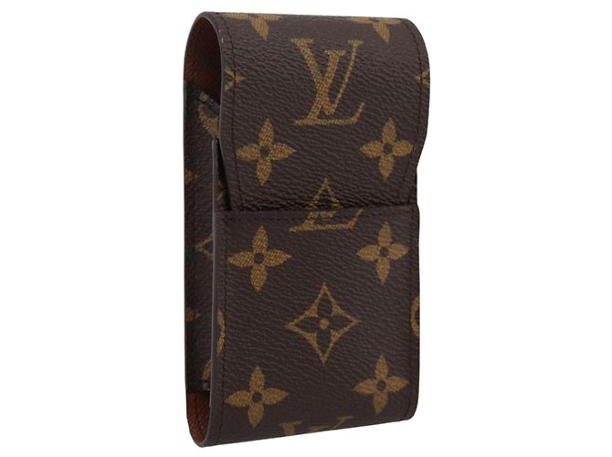 LOUIS VUITTON Monogram Etui Cigarette Case M63024 LV Auth 194464A