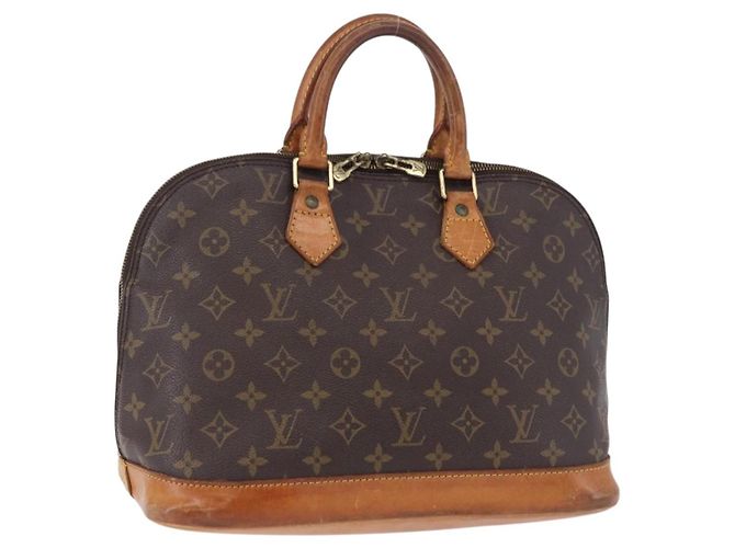 LOUIS VUITTON Borsa a Mano Monogram Alma M51130 LV Auth 195362 Monogramma