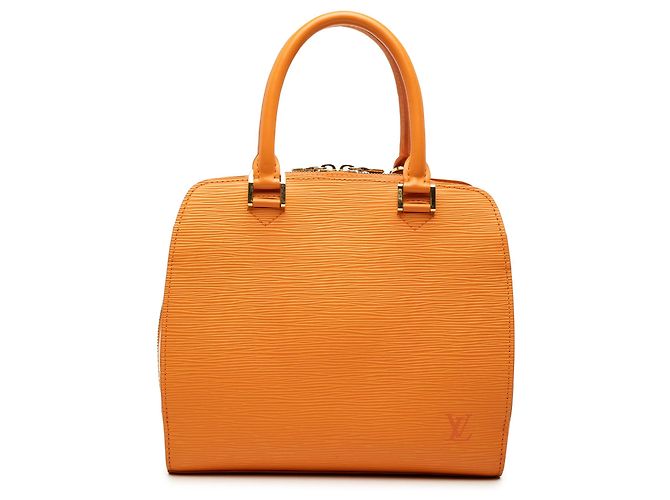 Bolsa Louis Vuitton Epi Pont Neuf Laranja