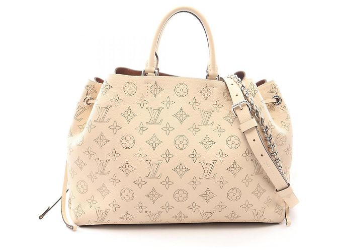 Bolsa de mão Louis Vuitton Bella Tote Bege