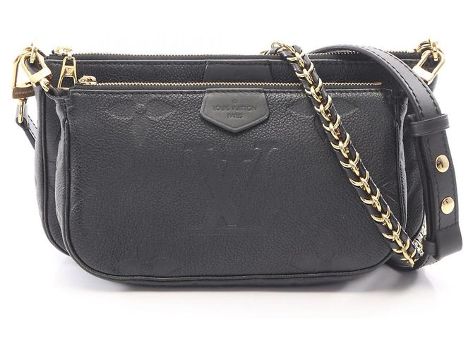 Sac à main Louis Vuitton Multi Pochette Accessoires Black Noir