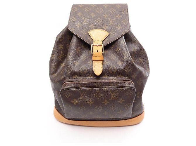 Louis Vuitton Montsouris GM Backpack Brown Monogram
