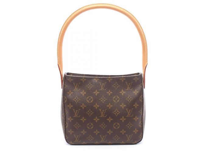 Louis Vuitton Looping MM Monogram Schultertasche Braun Monogramm