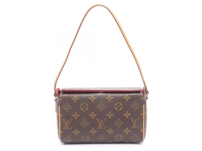 Borsa a mano Louis Vuitton Recital Monogram Marrone Monogramma