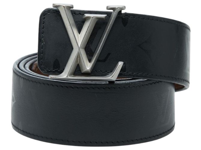 Louis Vuitton Gürtel LV Initials Pyramid Belt Schwarz
