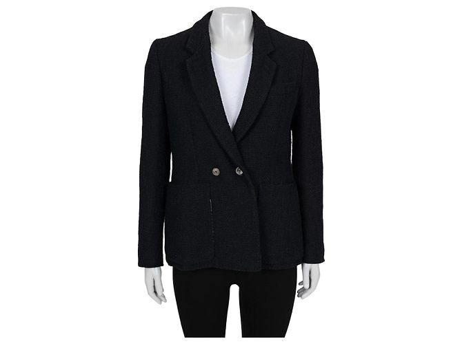 Saint Laurent Vintage Double-Breasted Jacket FR 42 Pre-owned