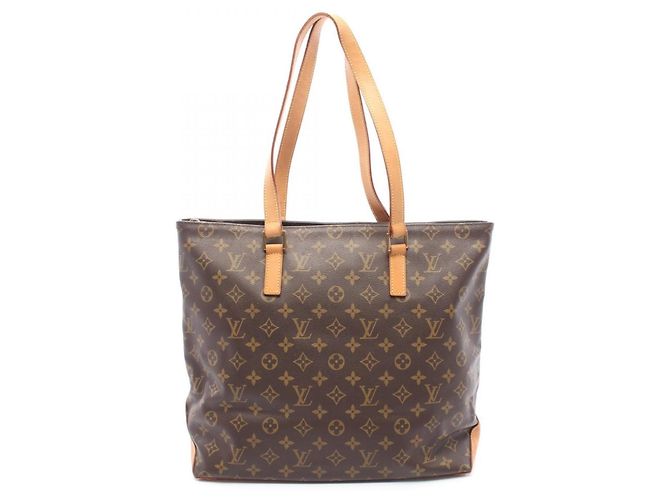 Sac cabas Mezzo Monogram Louis Vuitton Marron Monogramme