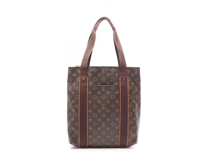 Borsa Cabas Beaubourg Monogram Louis Vuitton Marrone Monogramma