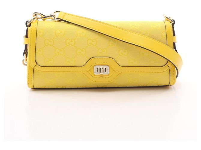 Borsa a tracolla Gucci Luce Small Giallo