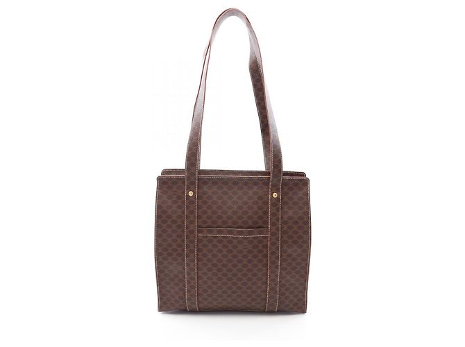 Céline Borsa Tote Celine Macadam Marrone