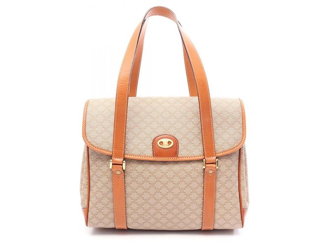 Céline Borsa Celine Macadam in beige e marrone
