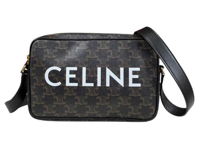 Céline Celine Medium Messenger Triomphe Shoulder Bag