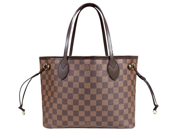 Saco Tote Louis Vuitton Neverfull PM Damier Marrom
