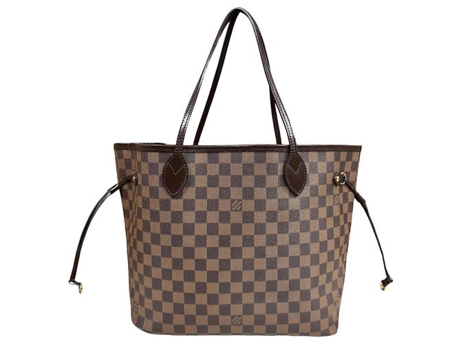 Sac cabas Louis Vuitton Neverfull MM Damier Marron