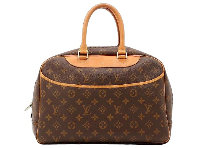 Louis Vuitton Monogram Canvas Keepall 50 Castaño