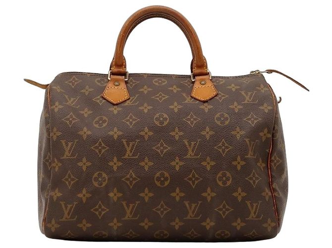 Borsa Louis Vuitton Speedy 30 Monogram Canvas Marrone Monogramma