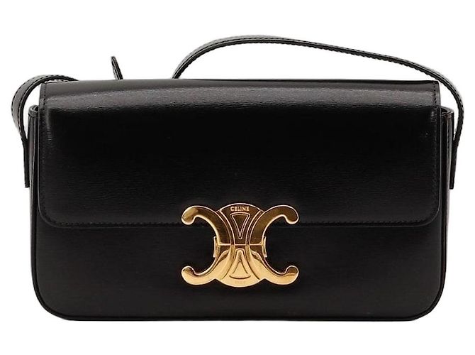 Céline Borsa a tracolla Triomphe Nero 