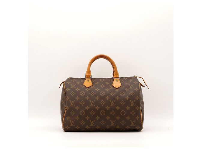 Borsa Louis Vuitton Speedy 30 Monogram Canvas Marrone Monogramma