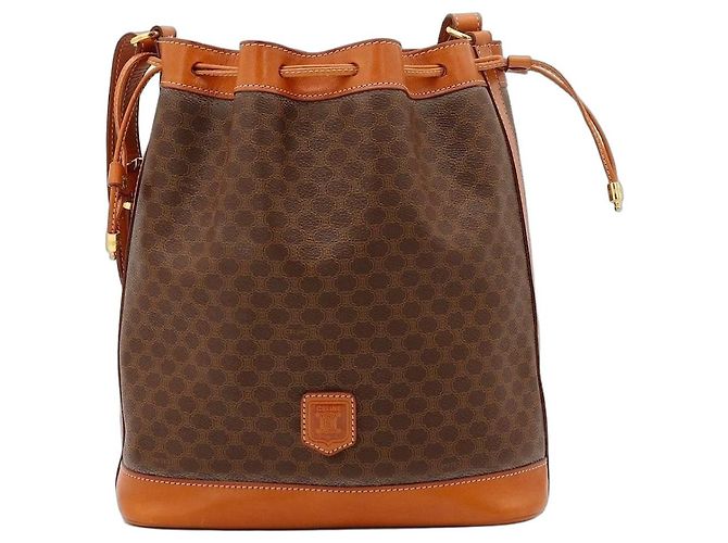 Céline Sac Seau Celine Vintage Monogram Marron