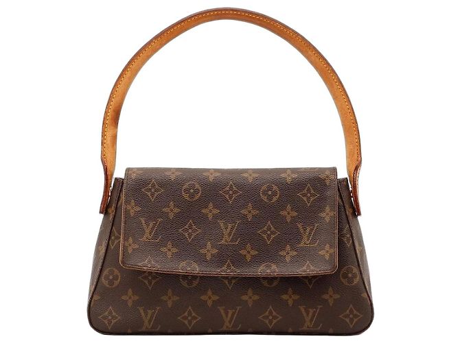 Borsa Pochette Accessoires in canvas Monogram Louis Vuitton Marrone Monogramma