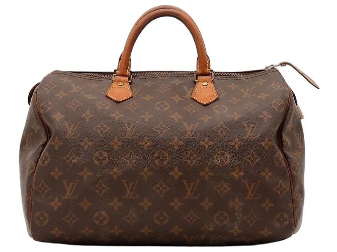 Borsa Louis Vuitton Speedy 30 Monogram Canvas Marrone Monogramma