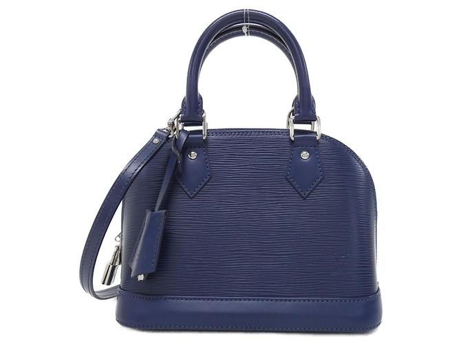 Bolsa Louis Vuitton Epi Alma BB Azul