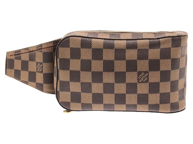 Borsa a tracolla Louis Vuitton Damier Geronimos Damier ebene