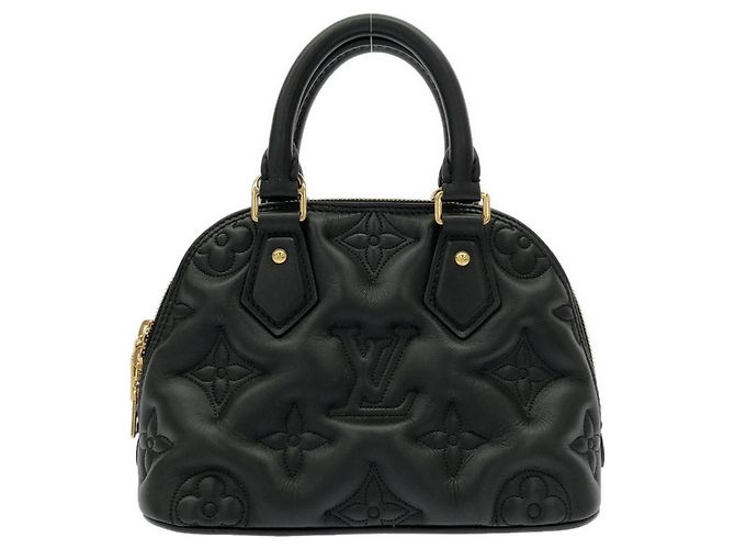 Borsa Louis Vuitton Bubblegram Alma Soft BB Nero