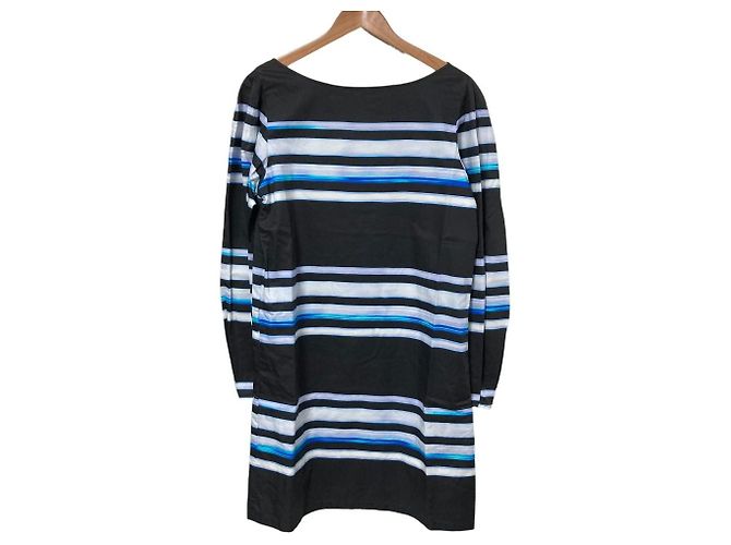 Autre Marque Vestido Dries Van Noten Estampado Len Lye Negro