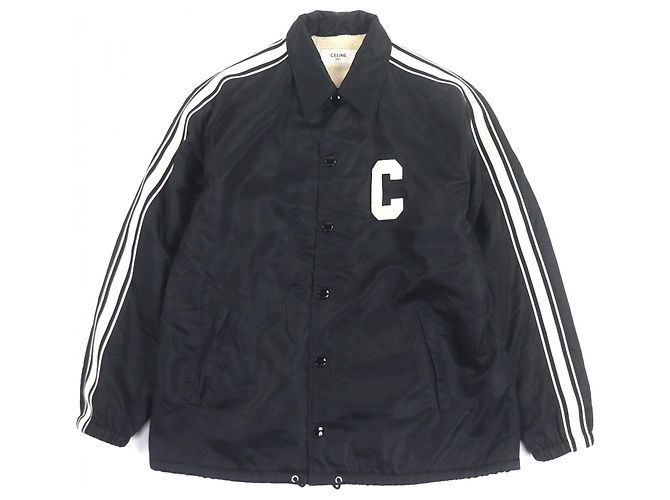 Céline Casaco de nylon Celine Preto