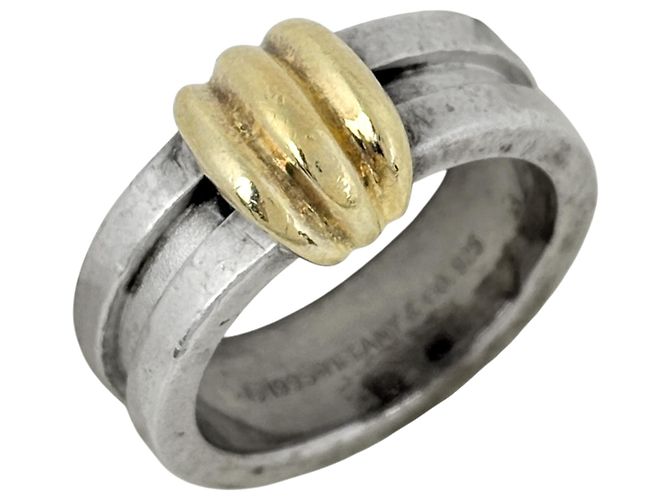 Tiffany & Co. Grooved Ring Silber