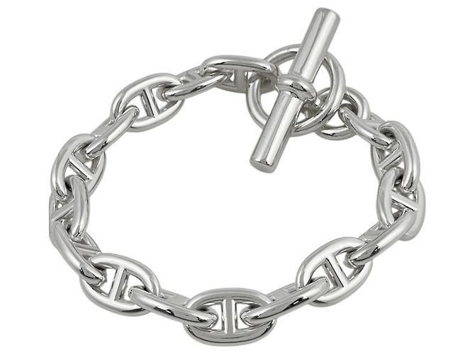 Hermès Bracciale Hermes Chaine d'Ancre MM Argento