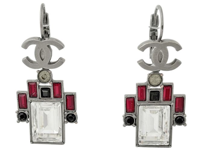 Chanel Ohrstecker versilbert
